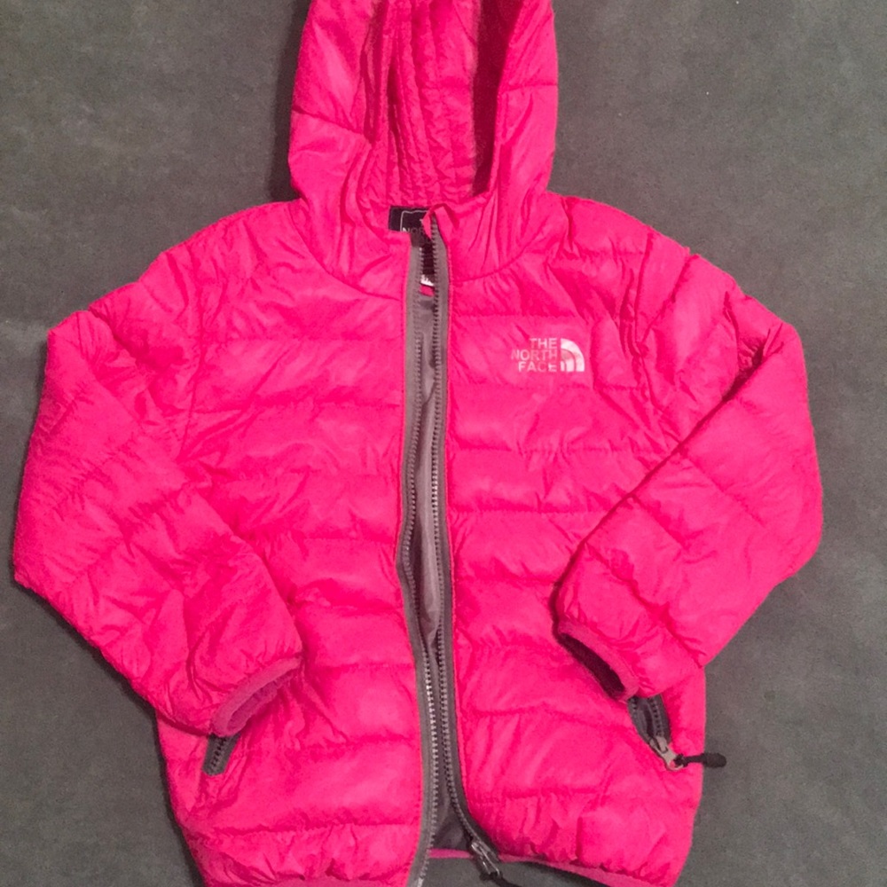 North Face little girl puffer jacket